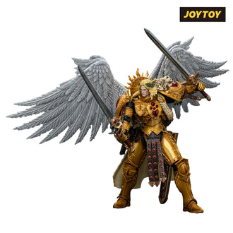 JoyToy Warhammer The Horus Heresy Action Figure - Blood Angels Sanguinius, Primarch of the IXth Legion (1/18 Scale) & Exclusive T Shirt Preorder