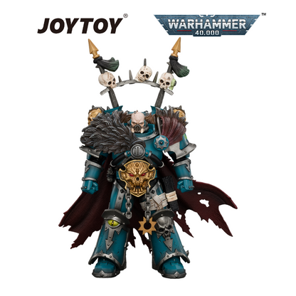 JOYTOY Warhammer 40,000 - Alpha Legion, Chaos Lord (1/18 Scale) Preorder