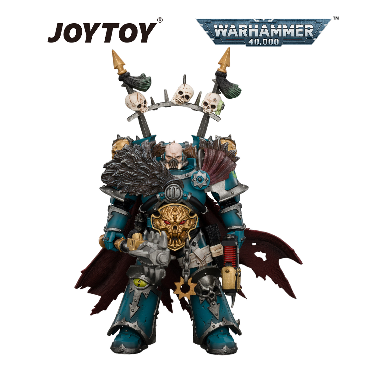 JOYTOY Warhammer 40,000 - Alpha Legion, Chaos Lord (1/18 Scale) Preorder