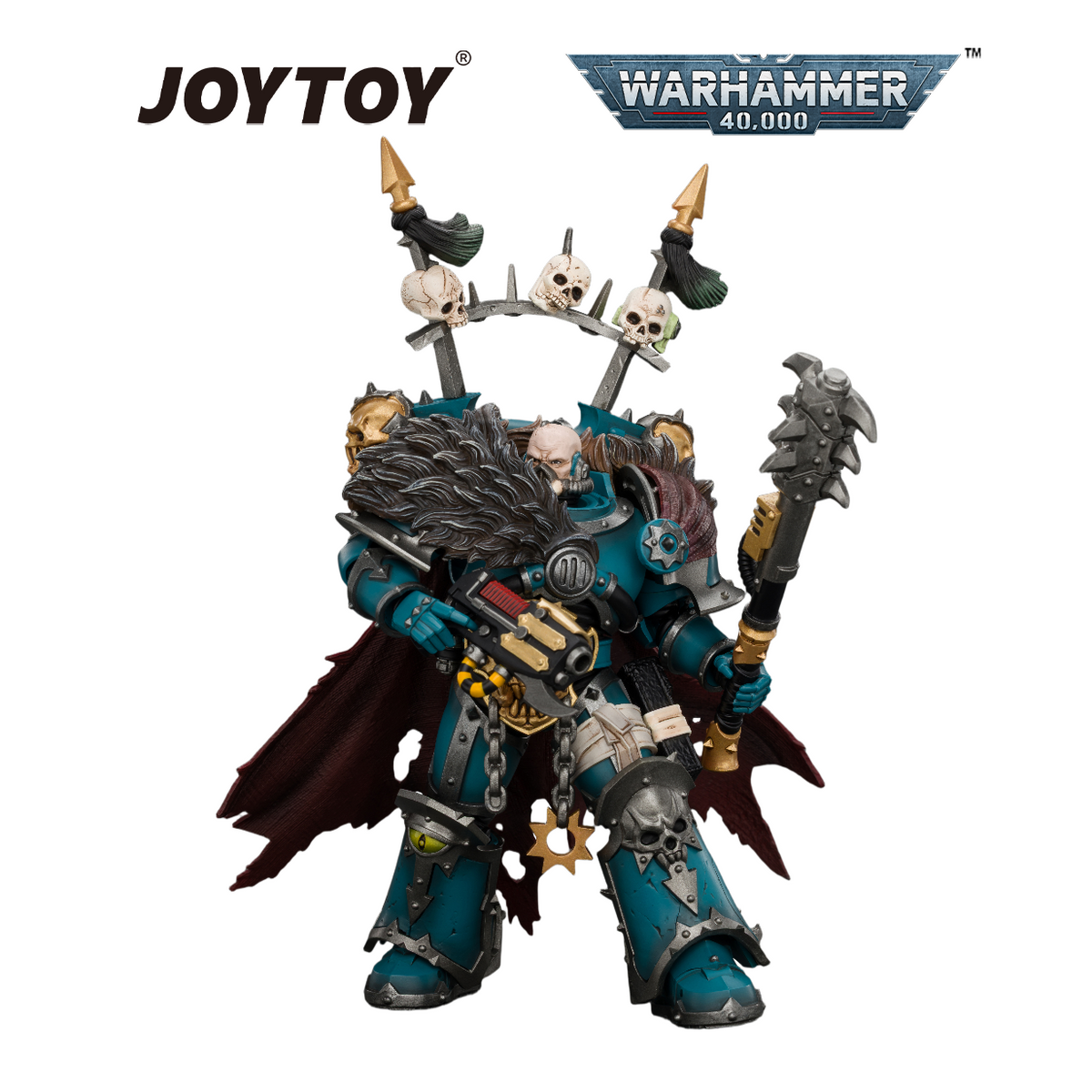 JOYTOY Warhammer 40,000 - Alpha Legion, Chaos Lord (1/18 Scale) Preorder
