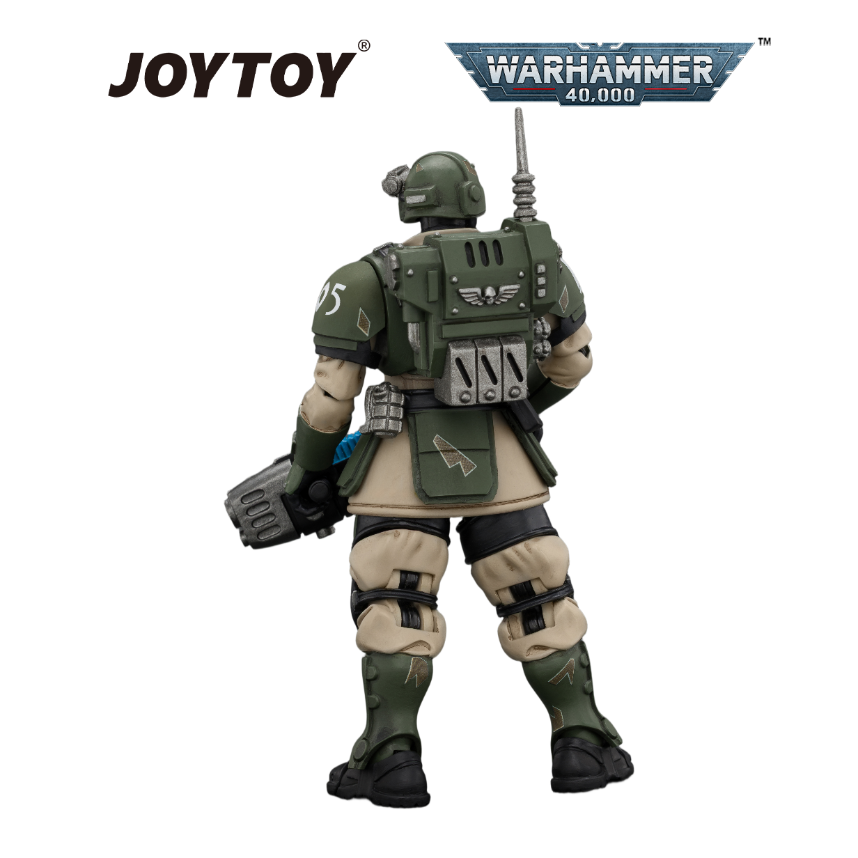 JOYTOY Warhammer 40,000 - Astra Militarum Kasrkin 4 with Plasma Gun (1/18 Scale) Preorder