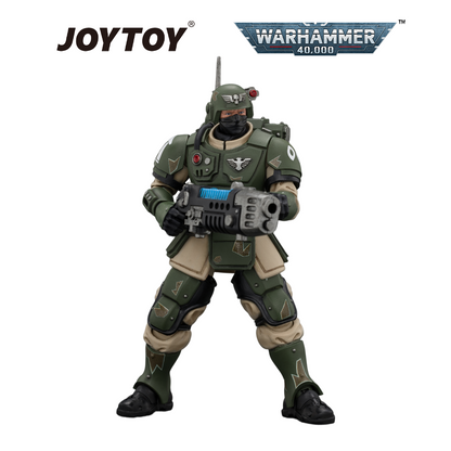 JOYTOY Warhammer 40,000 - Astra Militarum Kasrkin 4 with Plasma Gun (1/18 Scale) Preorder