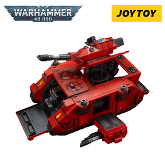 JoyToy Warhammer 40,000 Action Figure - Blood Angels, Predator Annihilator with Twin Lascannons (1/18 Scale) Preorder