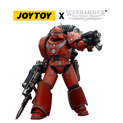 JoyToy Warhammer The Horus Heresy Action Figure - Blood Angels, MKVI Legionary (1/18 Scale)
