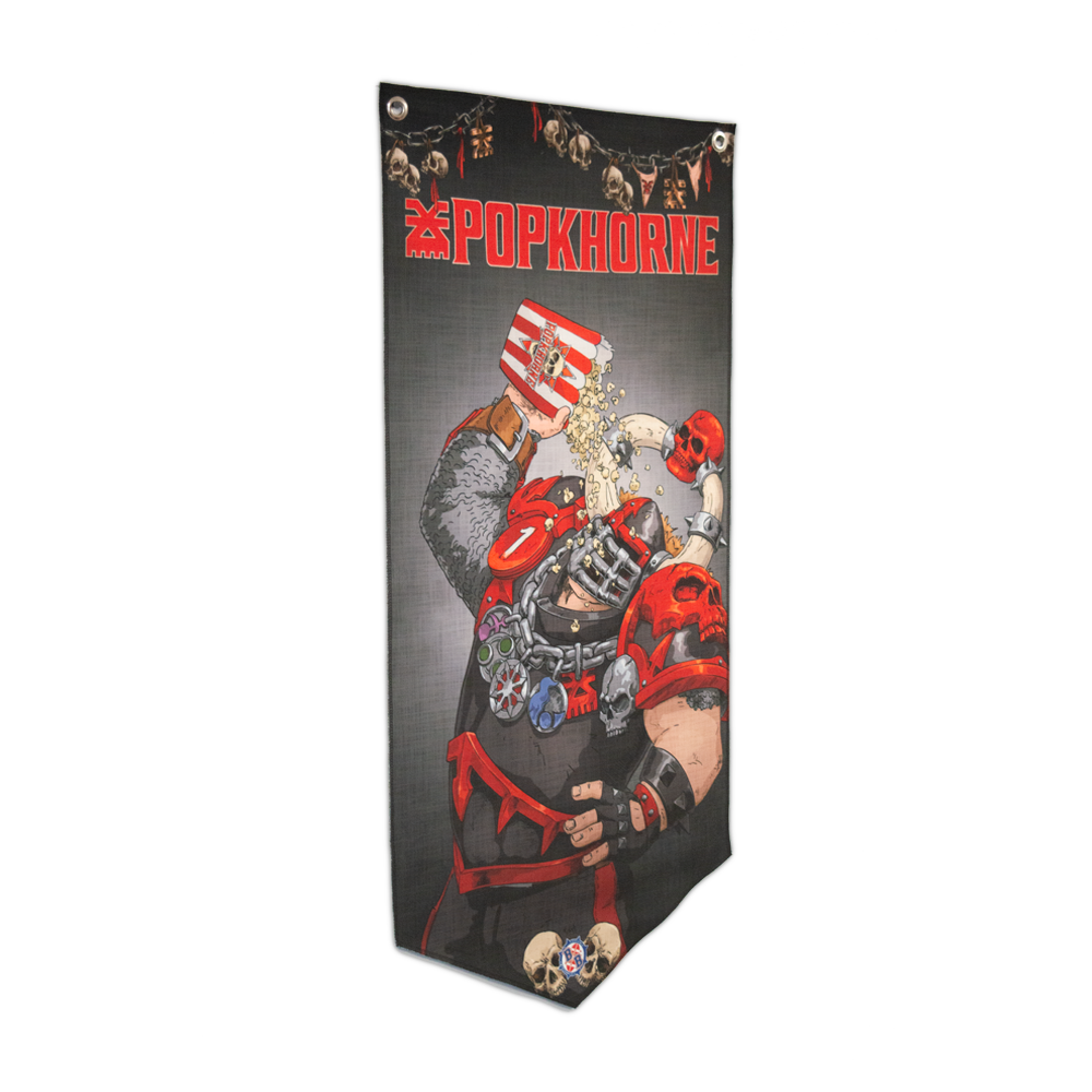 Blood Bowl Popkhorne Wall Banner