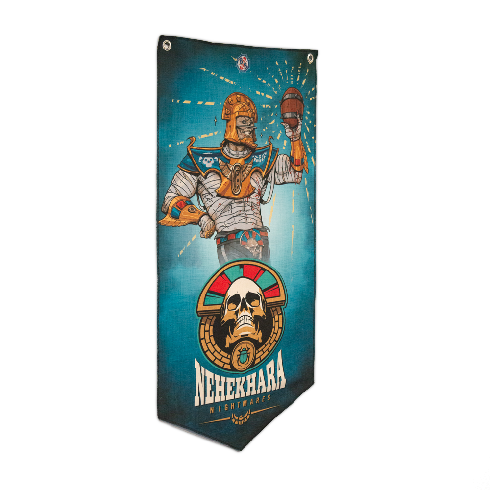 Blood Bowl Nehekhara Nightmares Wall Banner