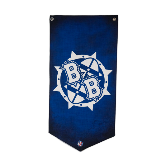 Blood Bowl Blue Logo Wall Banner