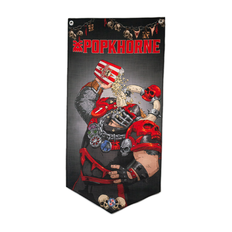 Blood Bowl Popkhorne Wall Banner – Warhammer Officially Licensed ...