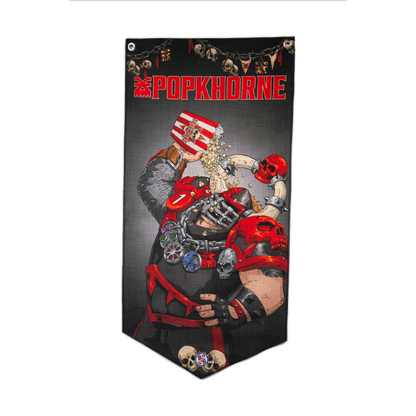 Blood Bowl Popkhorne Wall Banner