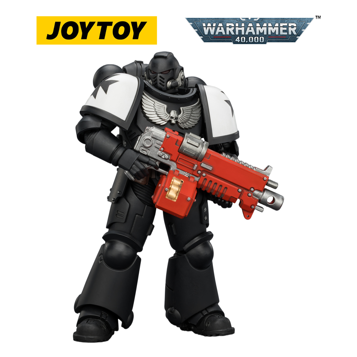 JOYTOY Warhammer 40,000 - Black Templars, Intercessor (1/18 Scale) Preorder