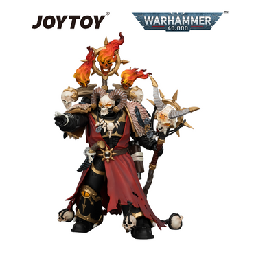 JOYTOY Warhammer 40,000 - Black Legion, Master of Possession with Staff of Possession and Bolt Pistol (1/18 Scale) Preorder