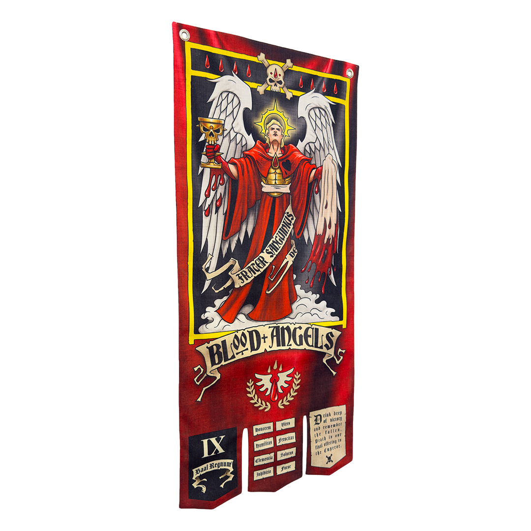 Blood Angels Chapter Banner - Preorder