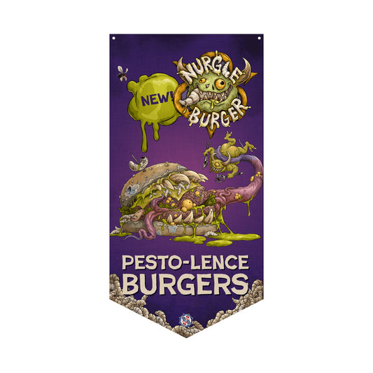Blood Bowl Nurgle Burger Wall Banner