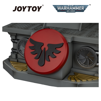JOYTOY Warhammer 40,000: Blood Angels Mk X Helmet and Display Stand (1/1 Scale) Preorder