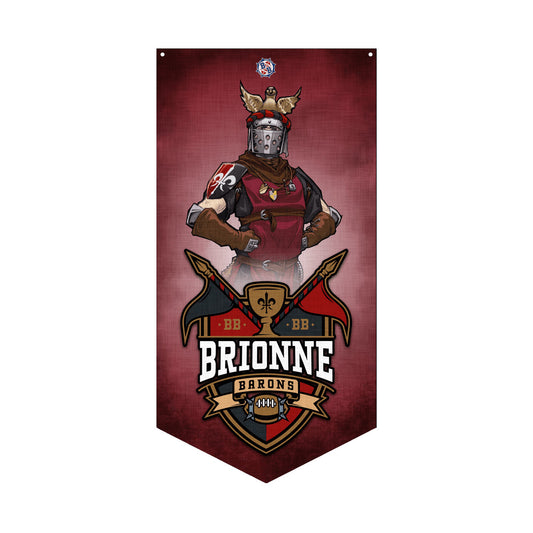 Blood Bowl Brionne Barons Wall Banner