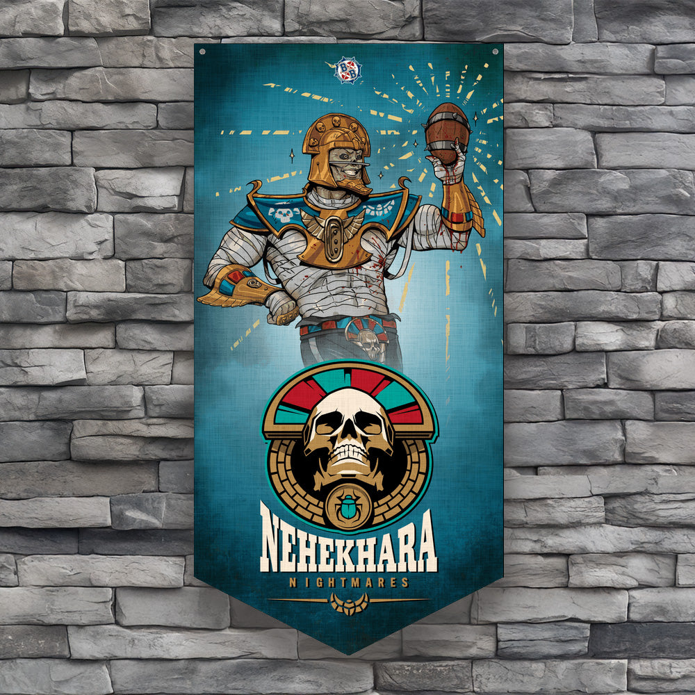 Blood Bowl Nehekhara Nightmares Wall Banner