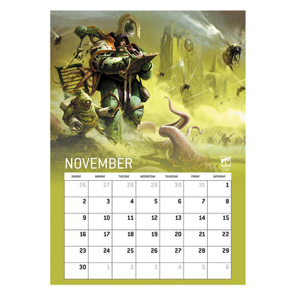 Death Guard 2025 Calendar