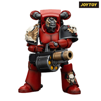 JoyToy Warhammer The Horus Heresy Action Figure - Blood Angels, Angel's Tears Arch-Erelim with Angel's Tears Grenade Launcher (1/18 Scale) Preorder