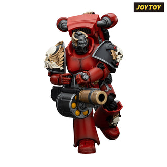 JoyToy Warhammer The Horus Heresy Action Figure - Blood Angels, Angel's Tears Arch-Erelim with Angel's Tears Grenade Launcher (1/18 Scale) Preorder