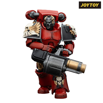 JoyToy Warhammer The Horus Heresy Action Figure - Blood Angels, Angel's Tears Arch-Erelim with Angel's Tears Grenade Launcher (1/18 Scale) Preorder