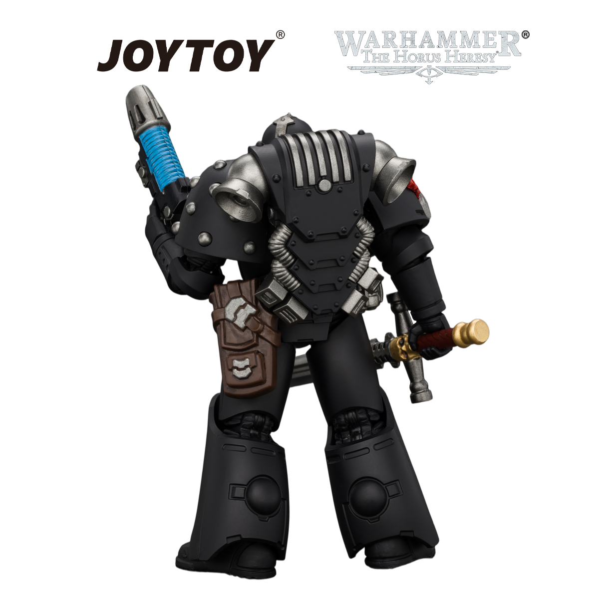 JOYTOY Warhammer The Horus Heresy - Dark Angels, MKVI Tactical Sergeant  with Power Sword and Plasma Pistol (1/18 Scale) Preorder