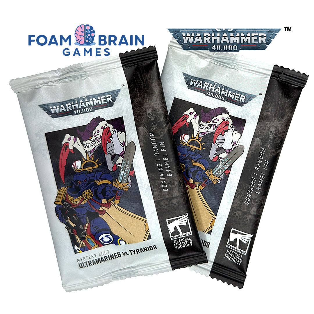 Warhammer 40,000 Mystery Loot: Ultramarines vs. Tyranids Enamel Pin USA