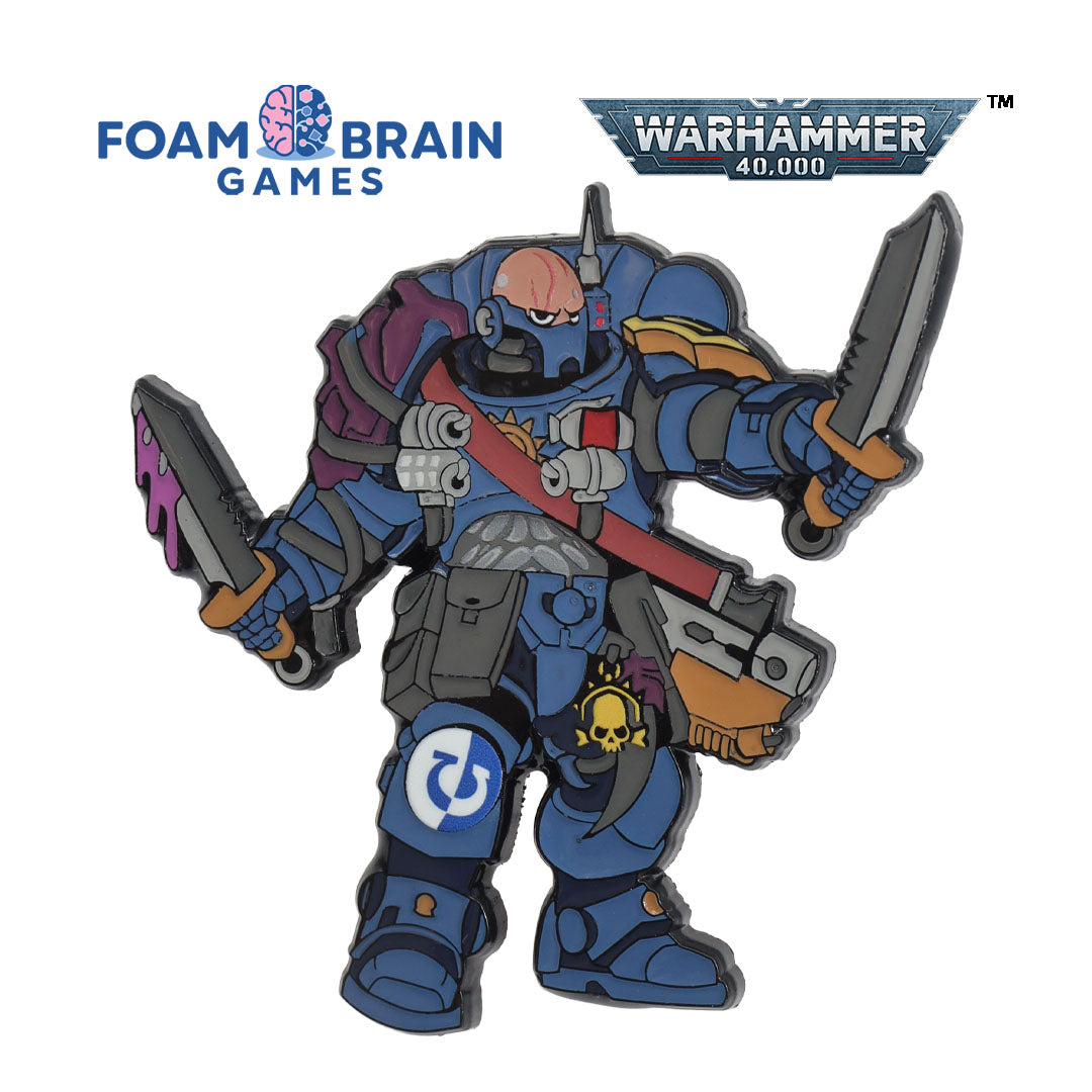 Warhammer 40,000 Mystery Loot: Ultramarines vs. Tyranids Enamel Pin USA