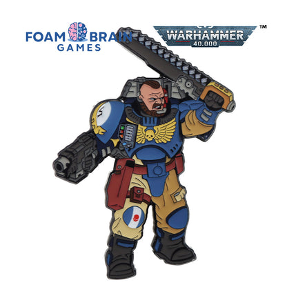 Warhammer 40,000 Mystery Loot: Ultramarines vs. Tyranids Enamel Pin USA