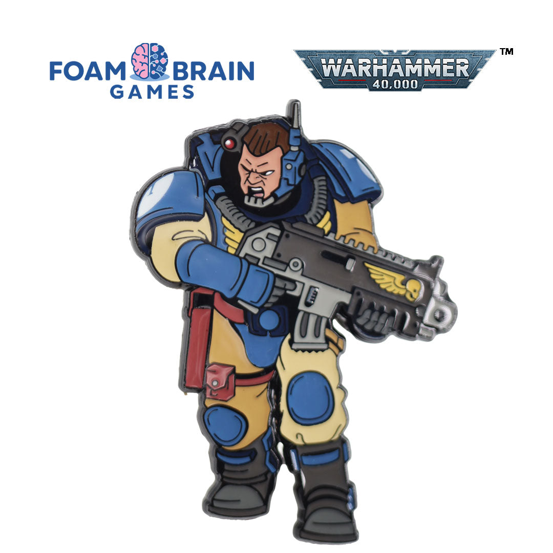 Warhammer 40,000 Mystery Loot: Ultramarines vs. Tyranids Enamel Pin USA