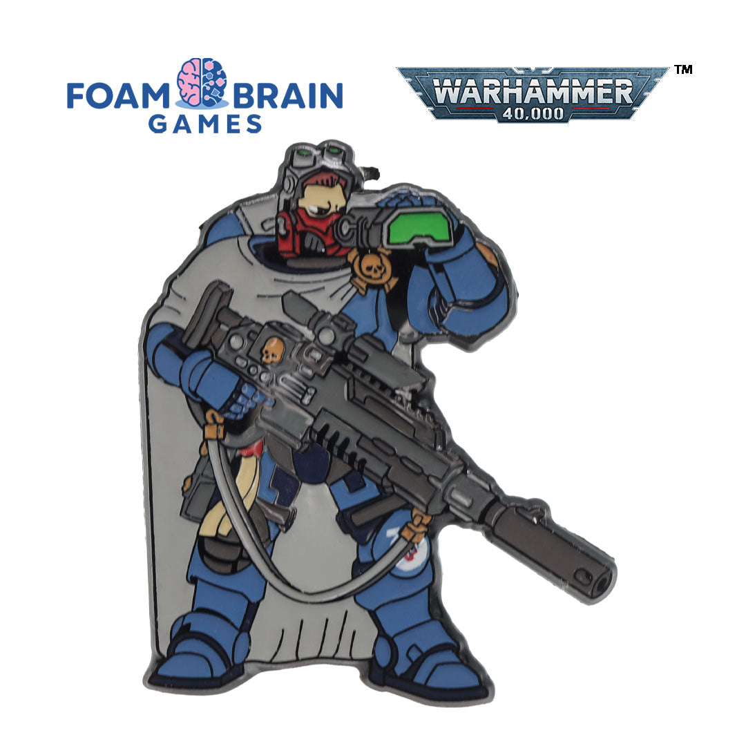 Warhammer 40,000 Mystery Loot: Ultramarines vs. Tyranids Enamel Pin USA