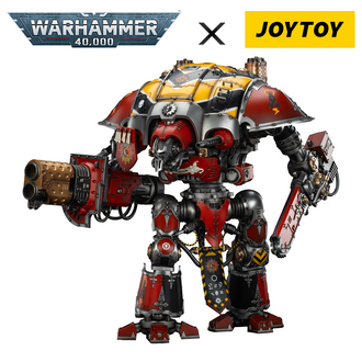 JoyToy Warhammer: 40,000 Action Figure - Imperial Knights, House Raven, Knight Errant Preorder
