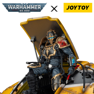 JoyToy Warhammer: 40,000 Action Figure - Imperial Knights, House Raven, Knight Errant Preorder