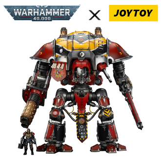 JoyToy Warhammer: 40,000 Action Figure - Imperial Knights, House Raven, Knight Errant Preorder