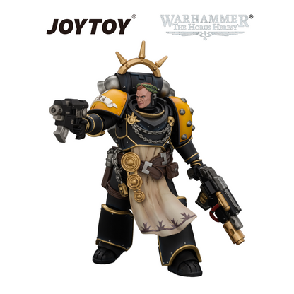 JOYTOY Warhammer The Horus Heresy - Imperial Fists, Champion Consul with Combi-Melta and Power Sword (1/18 Scale) Preorder