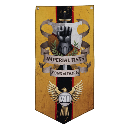 Imperial Fists wall Banner