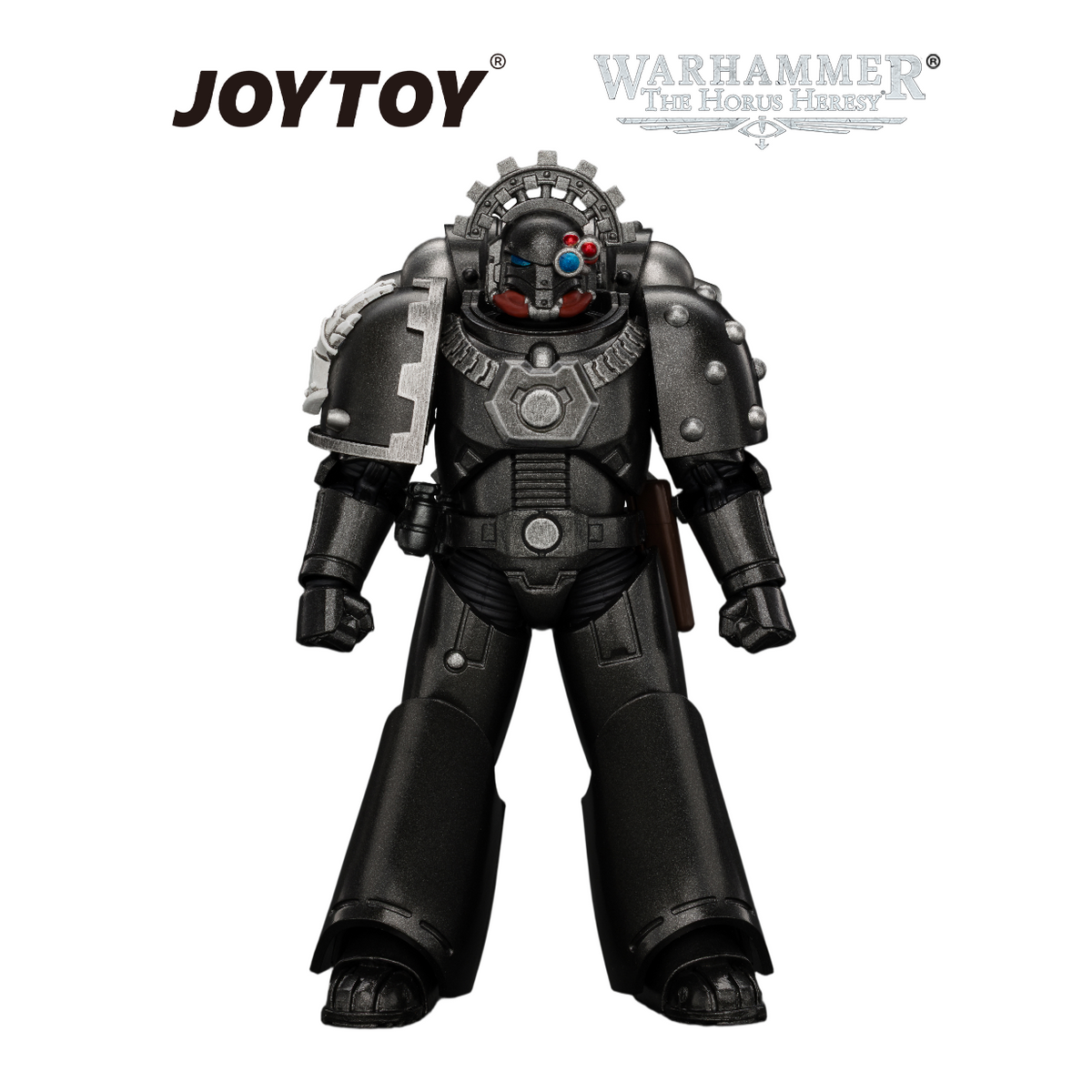 JOYTOY Warhammer The Horus Heresy - Iron Hands, MKVI Tactical Sergeant (1/18 Scale) Preorder USA