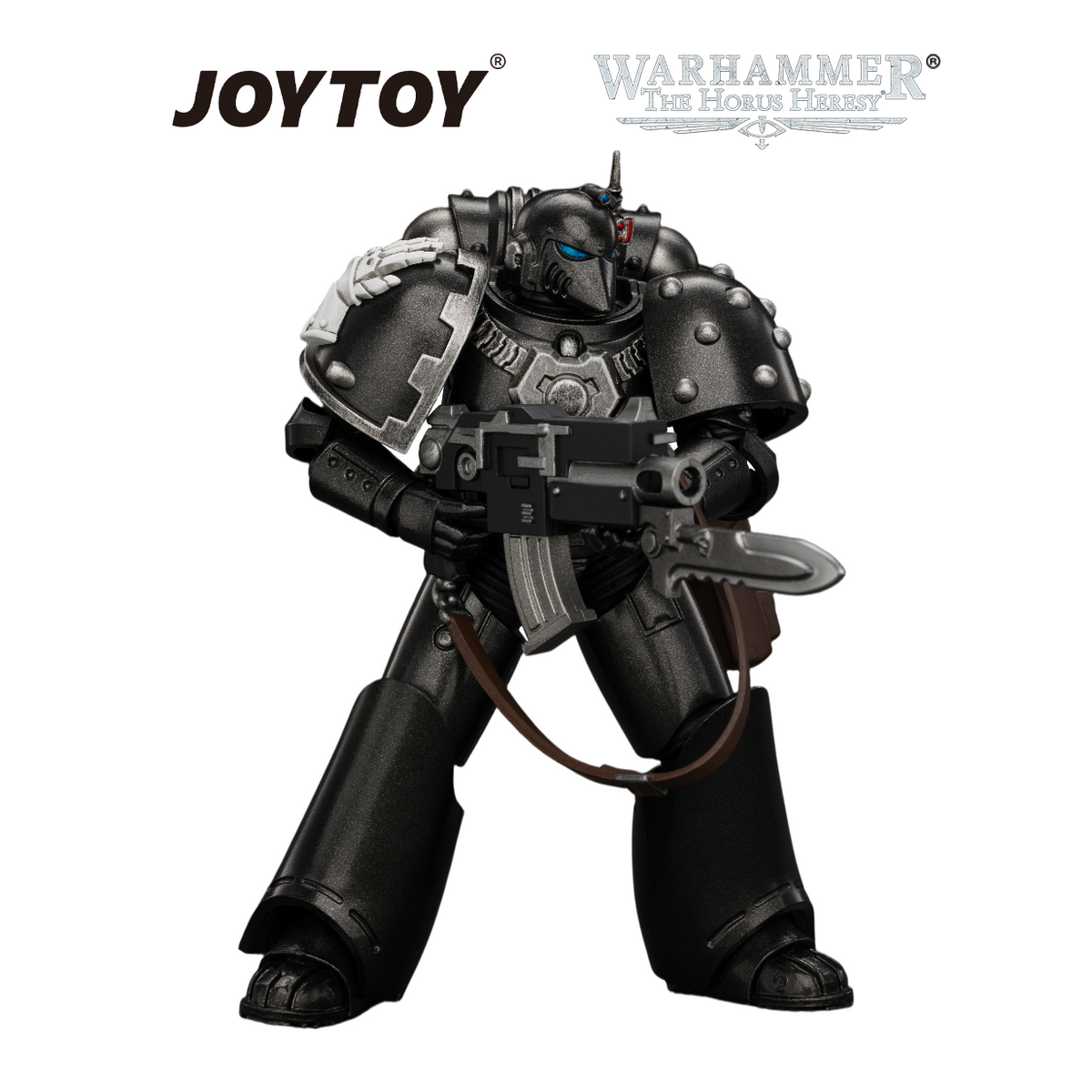 JOYTOY Warhammer The Horus Heresy - Iron Hands, MKVI Tactical Sergeant (1/18 Scale) Preorder USA