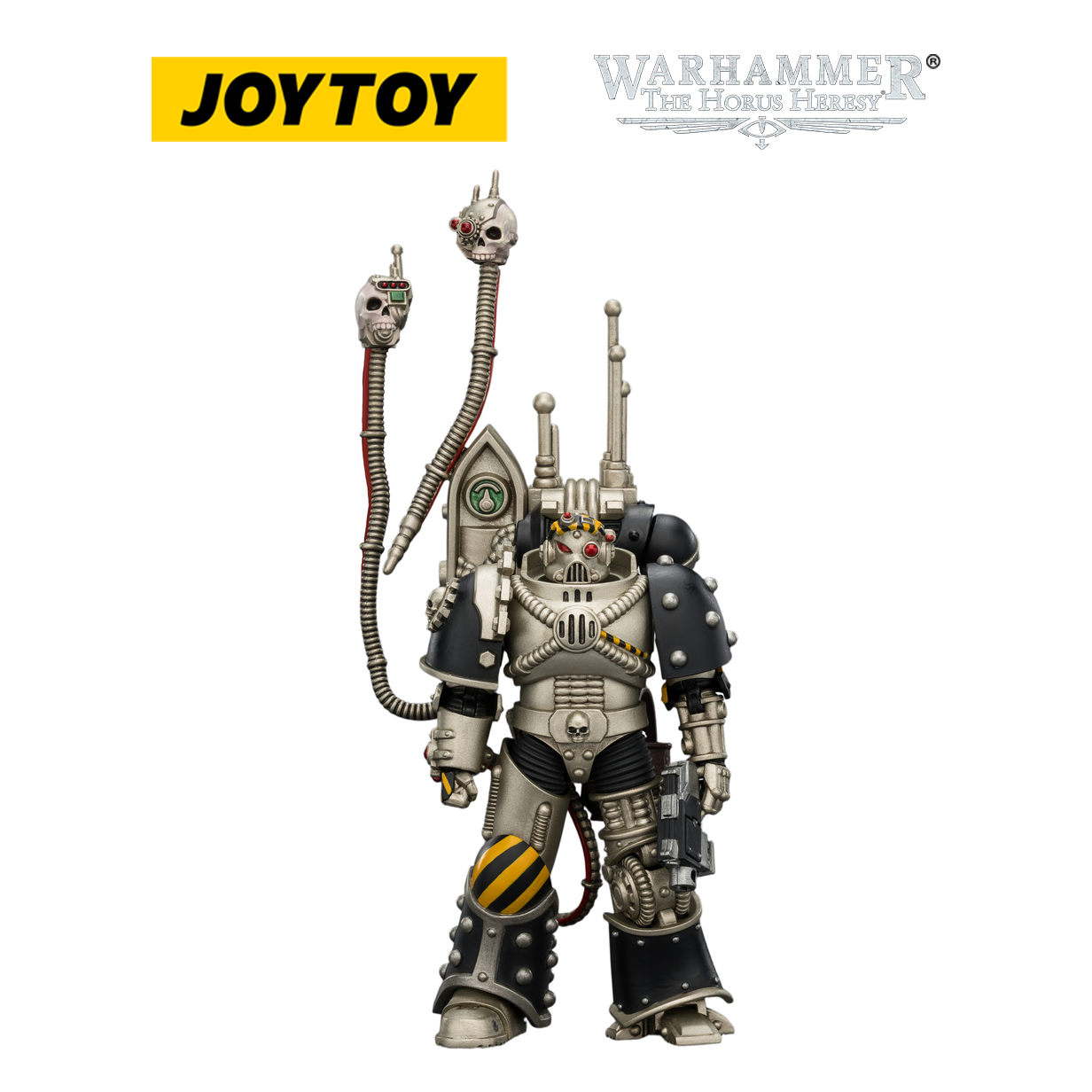 JOYTOY Warhammer The Horus Heresy - Iron Warriors, Legion Praevian with Bolt Pistol (1/18 Scale)