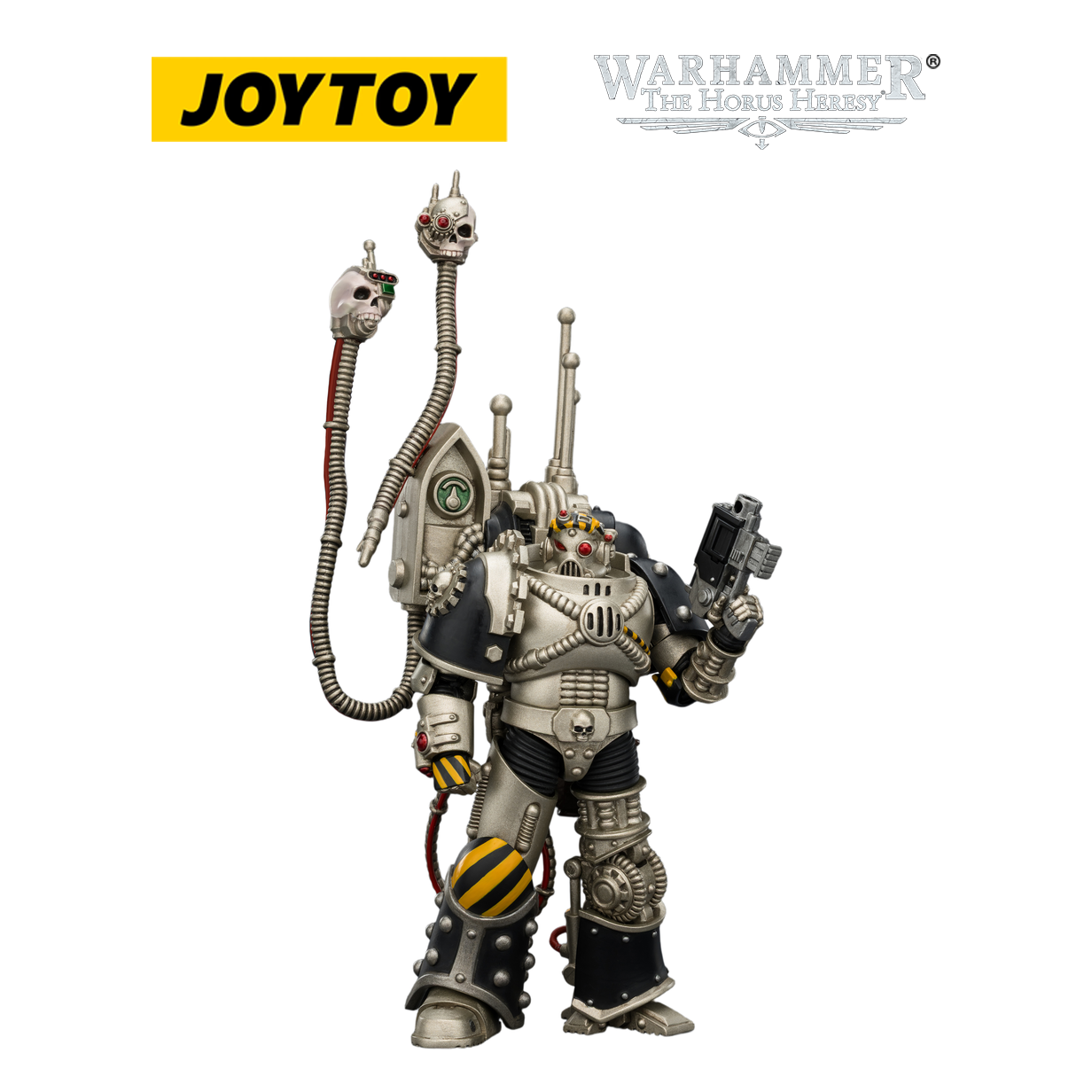 JOYTOY Warhammer The Horus Heresy - Iron Warriors, Legion Praevian with Bolt Pistol (1/18 Scale)