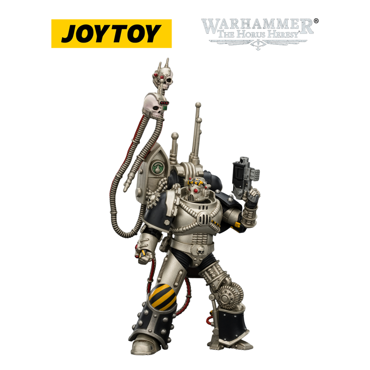 JOYTOY Warhammer The Horus Heresy - Iron Warriors, Legion Praevian with Bolt Pistol (1/18 Scale)