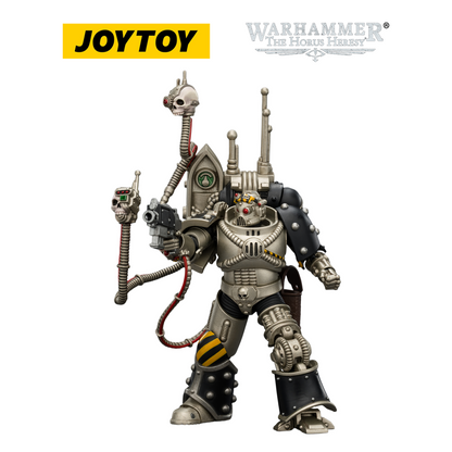 JOYTOY Warhammer The Horus Heresy - Iron Warriors, Legion Praevian with Bolt Pistol (1/18 Scale)