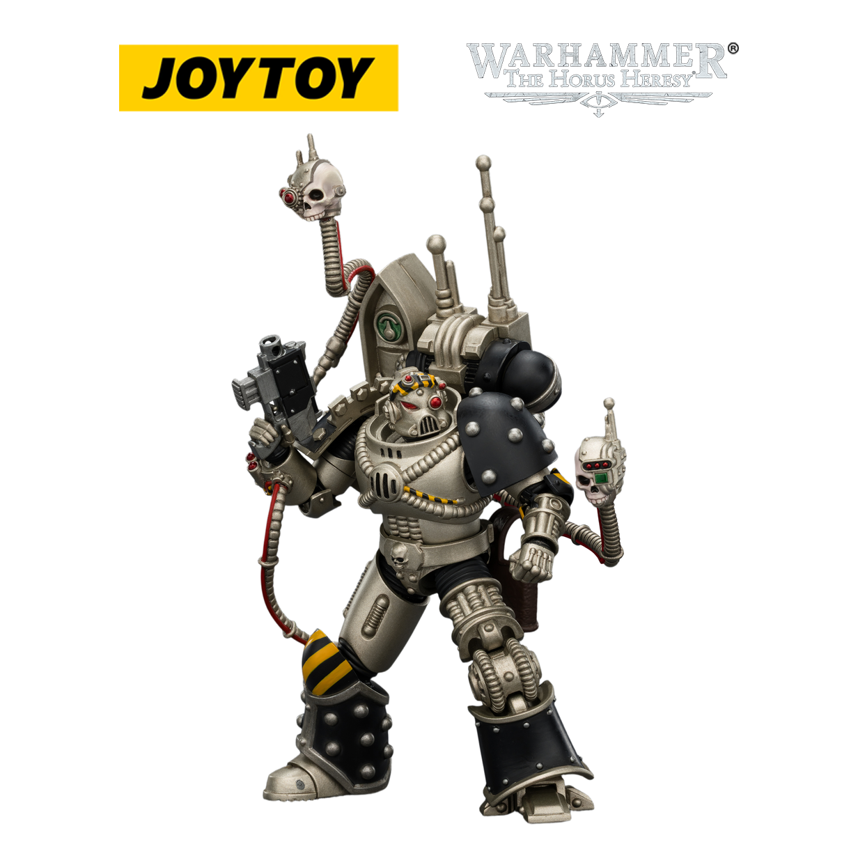 JOYTOY Warhammer The Horus Heresy - Iron Warriors, Legion Praevian with Bolt Pistol (1/18 Scale)