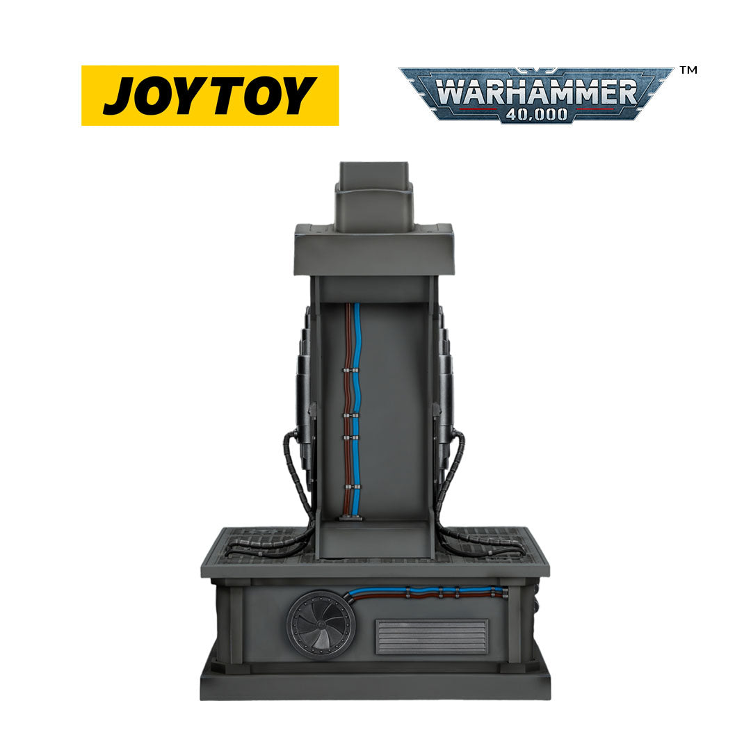 JOYTOY Warhammer 40,000: White Scars Mk X Helmet and Display Stand (1/1 Scale) Preorder