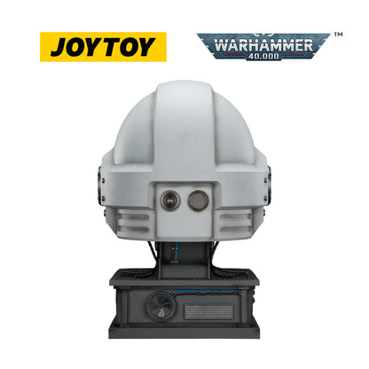 JOYTOY Warhammer 40,000: White Scars Mk X Helmet and Display Stand (1/1 Scale) Preorder