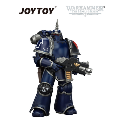 JOYTOY Warhammer The Horus Heresy - Night Lords, MKIII Tactical Legionary with Bolter and Bolt Pistol (1/18 Scale)