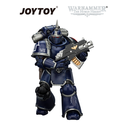 JOYTOY Warhammer The Horus Heresy - Night Lords, MKIII Tactical Legionary with Bolter and Bolt Pistol (1/18 Scale)