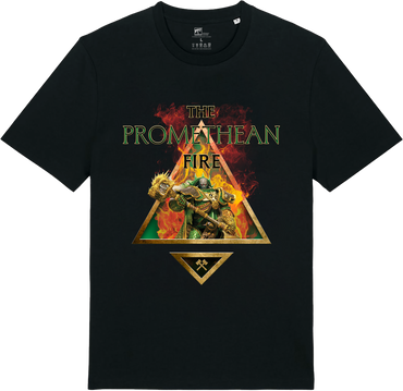 JOYTOY Warhammer The Horus Heresy - Salamanders, Vulkan, Primarch of the XVIIIth Legion with Dawnbringer, The Furnace's Heart and Dragon's Breath Gauntlet (1/18 Scale) Preorder & Exclusive T Shirt USA