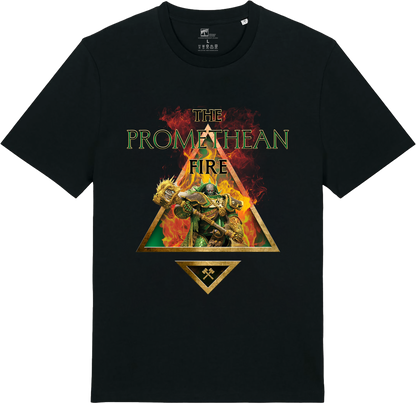 JOYTOY Warhammer The Horus Heresy - Salamanders, Vulkan, Primarch of the XVIIIth Legion with Dawnbringer, The Furnace's Heart and Dragon's Breath Gauntlet (1/18 Scale) Preorder & Exclusive T Shirt USA