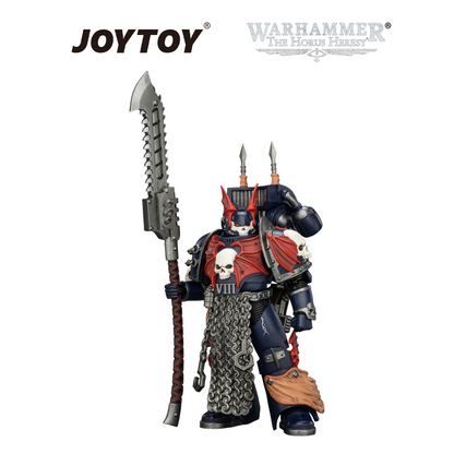 JOYTOY Warhammer The Horus Heresy - Night Lords, Legion Praetor with Jump Pack, Bolt Pistol and Chainglaive (1/18 Scale) Preorder