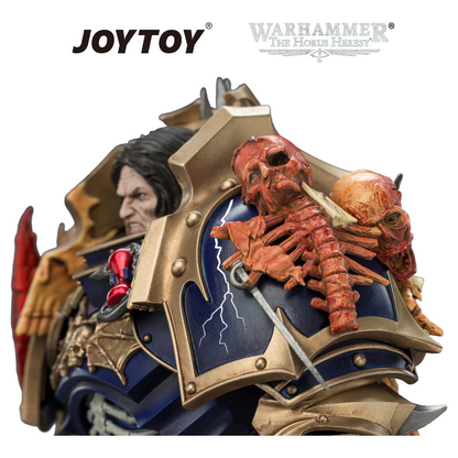 JOYTOY Warhammer The Horus Heresy - Night Lords, Konrad Curze, Primarch of the VIIIth Legion, The Night Haunter (1/18 Scale) & Exclusive T Shirt Preorder